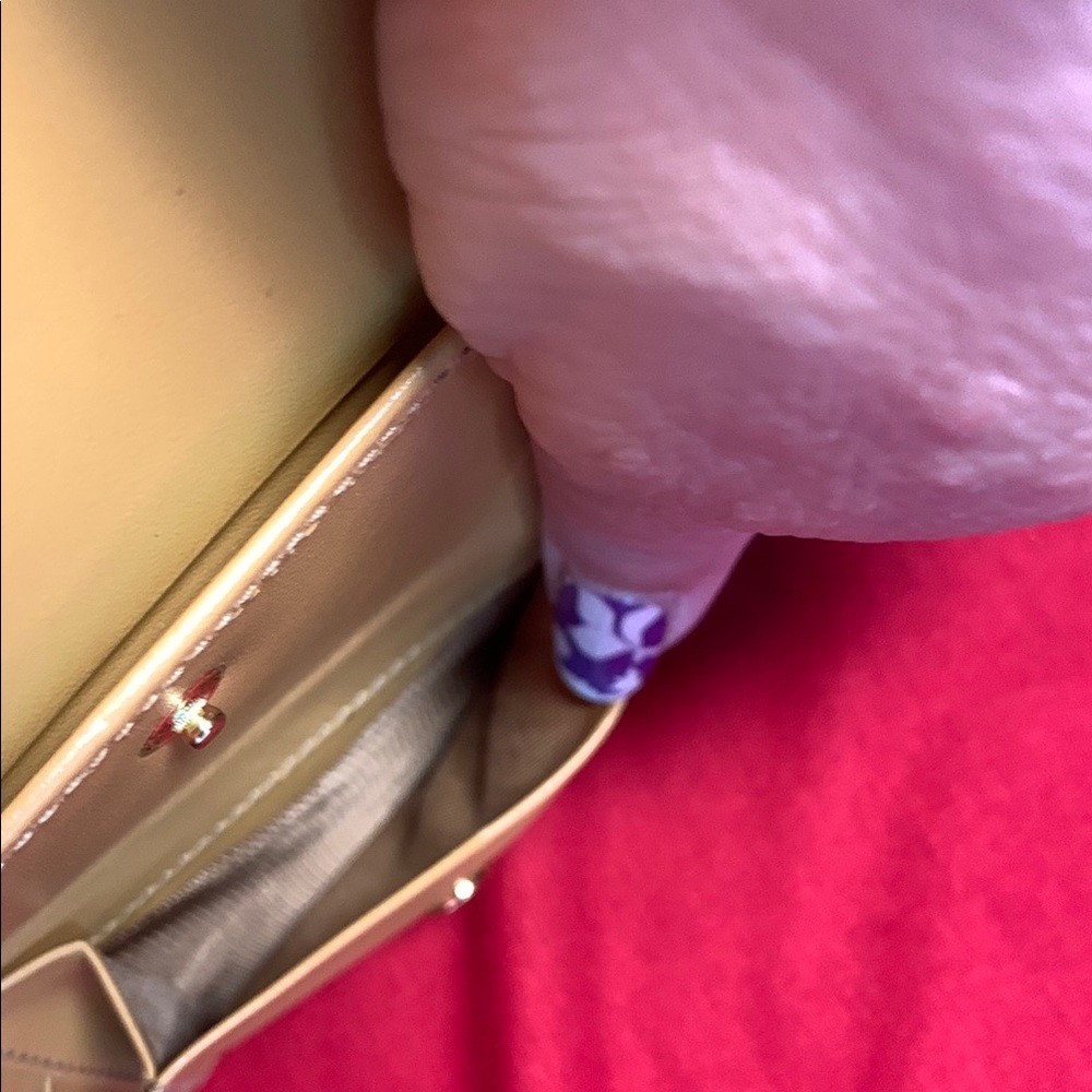 EUC Vintage Celine Brown and Tan Leather Wallet - Picture 7 of 12